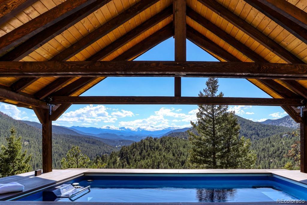 3731 Overlook Trail Evergreen, CO 80439 - Photo 17 of 35 a view of sky from window