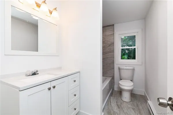 a bathroom with a sink and a toilet
