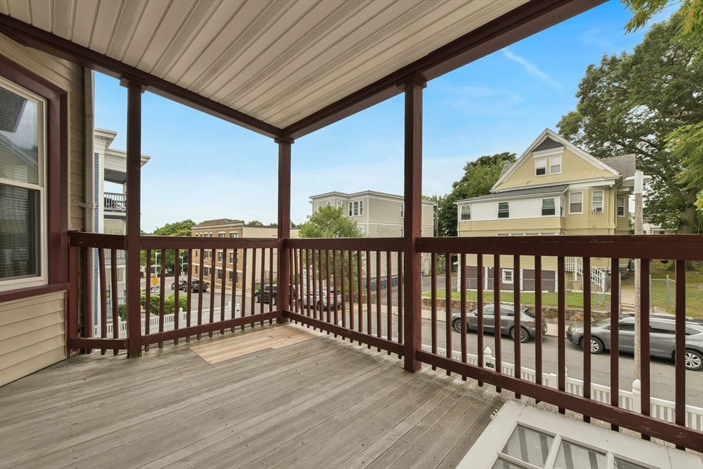 34 Fessenden Street, Unit 2 Boston, MA 02126 - Photo 21 of 21 a view of a street from a balcony