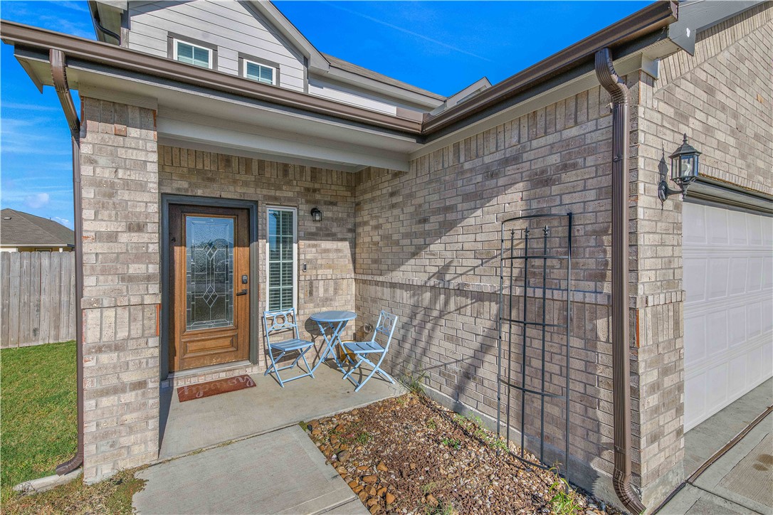 4705 Milagro Loop Bryan, TX 77807 - Photo 3 of 28 a view of entryway with a outdoor seating