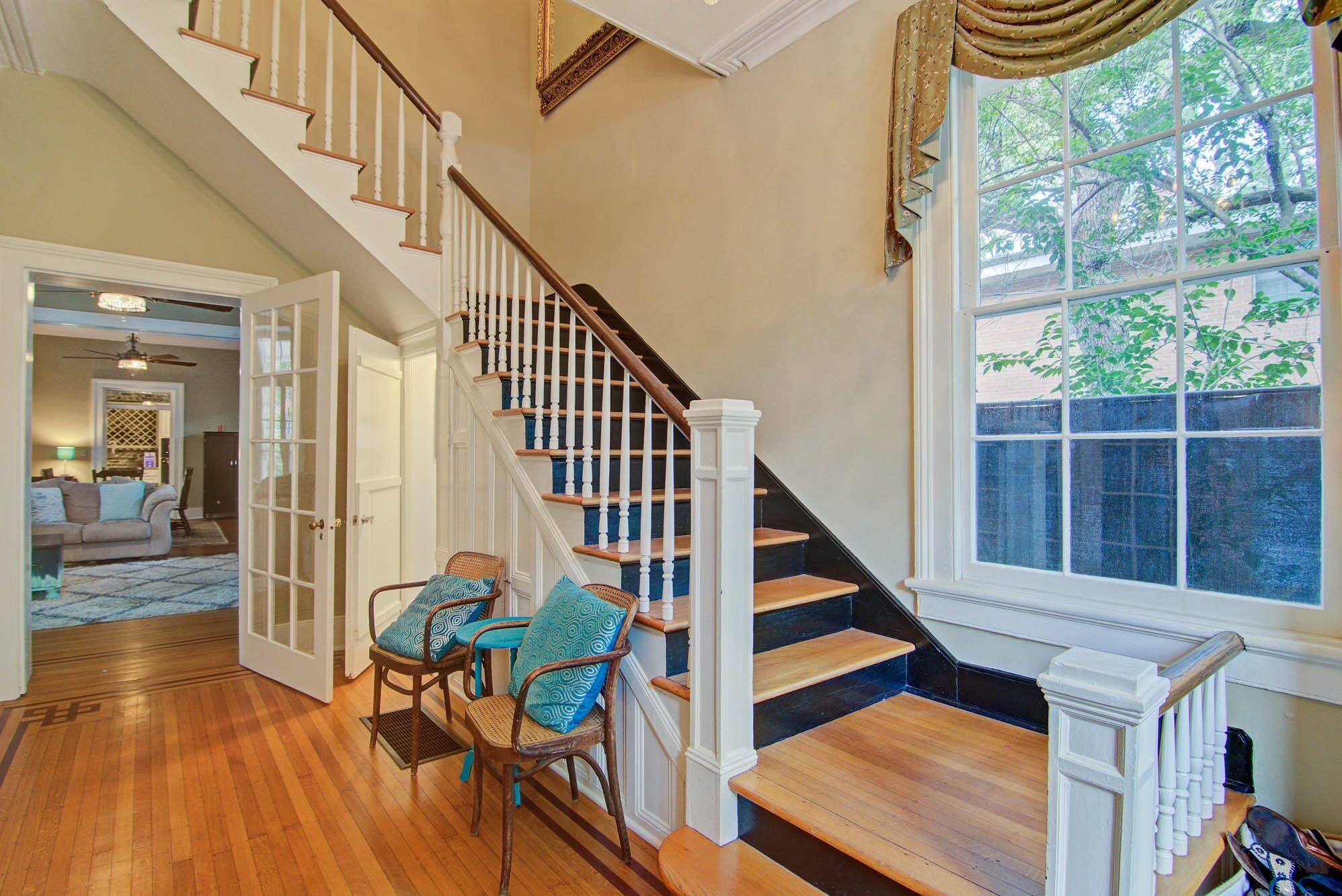 169 Rutledge Avenue Charleston, SC 29403 - Photo 22 of 60 Foyer Stairs