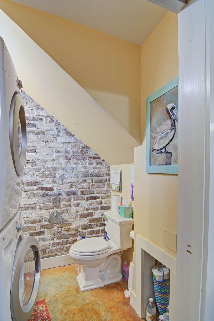 169 Rutledge Avenue Charleston, SC 29403 - Photo 46 of 60 Carriage House Half Bath and Laundry