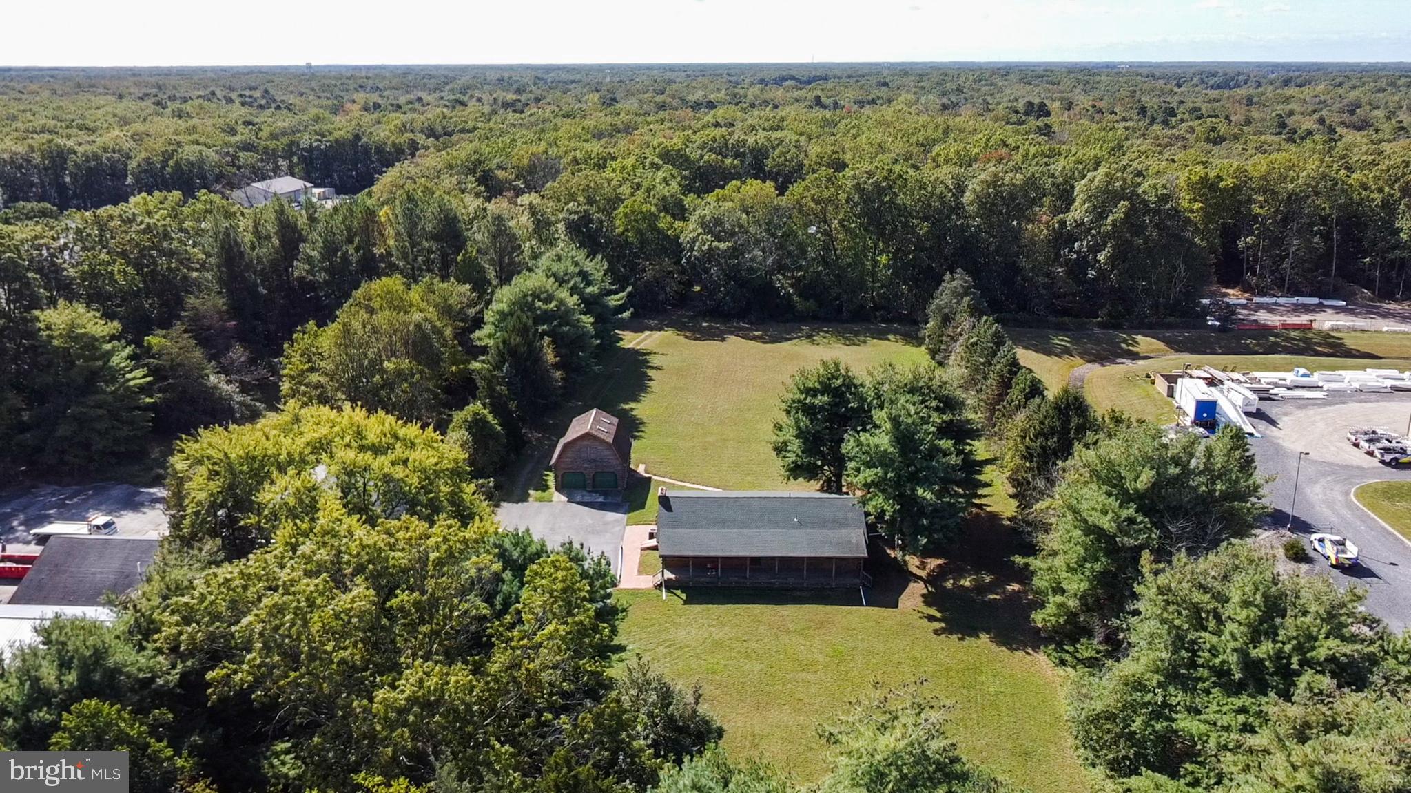337 Harding Highway Pittsgrove, NJ 08318 - Photo 25 of 68 an aerial view of house with yard swimming pool and mountains