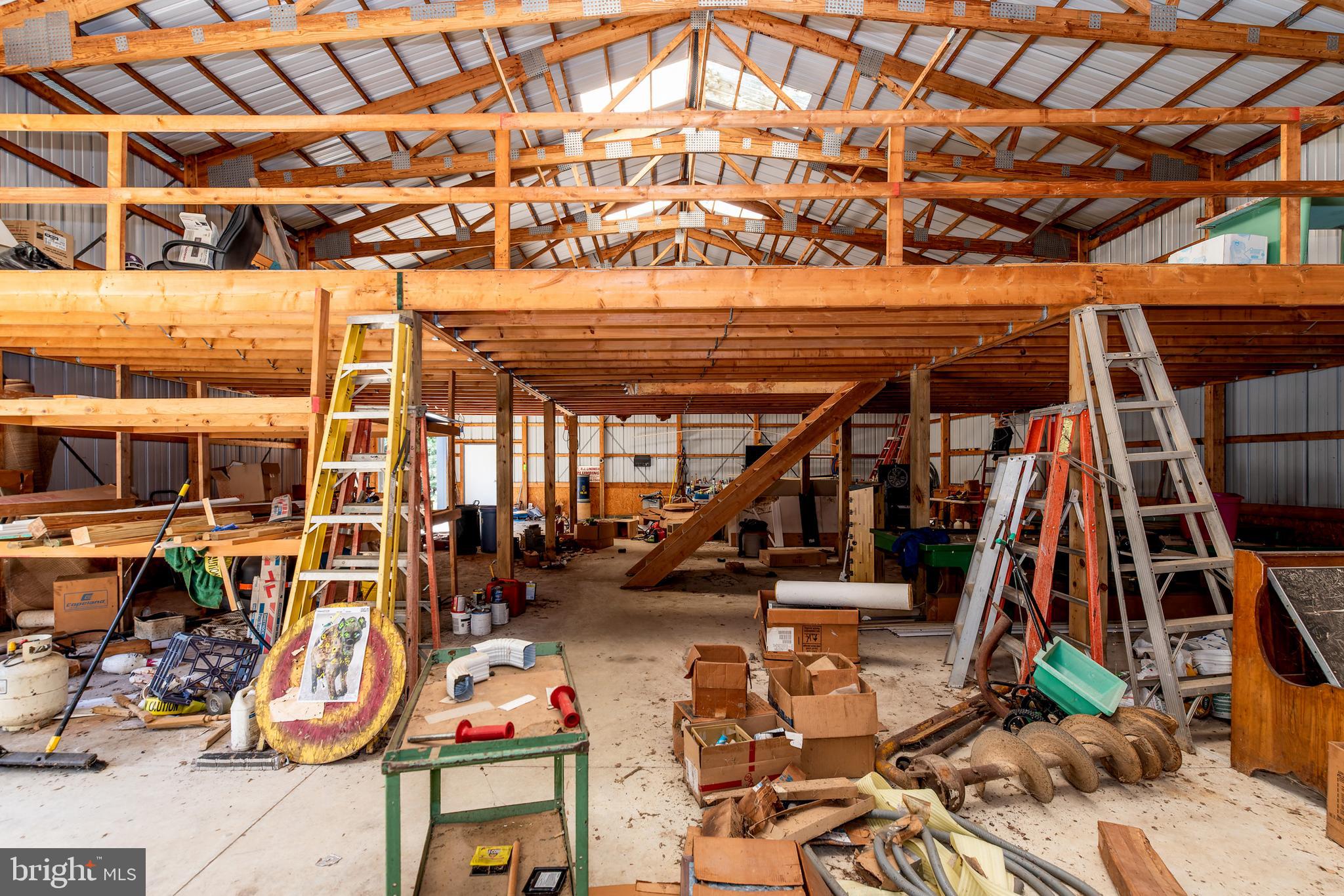 337 Harding Highway Pittsgrove, NJ 08318 - Photo 31 of 68 a view of gym with wooden stairs