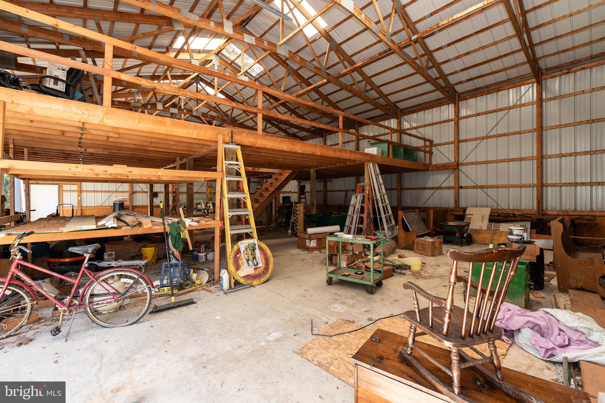 337 Harding Highway Pittsgrove, NJ 08318 - Photo 32 of 68 a view of a storage room with gym equipment