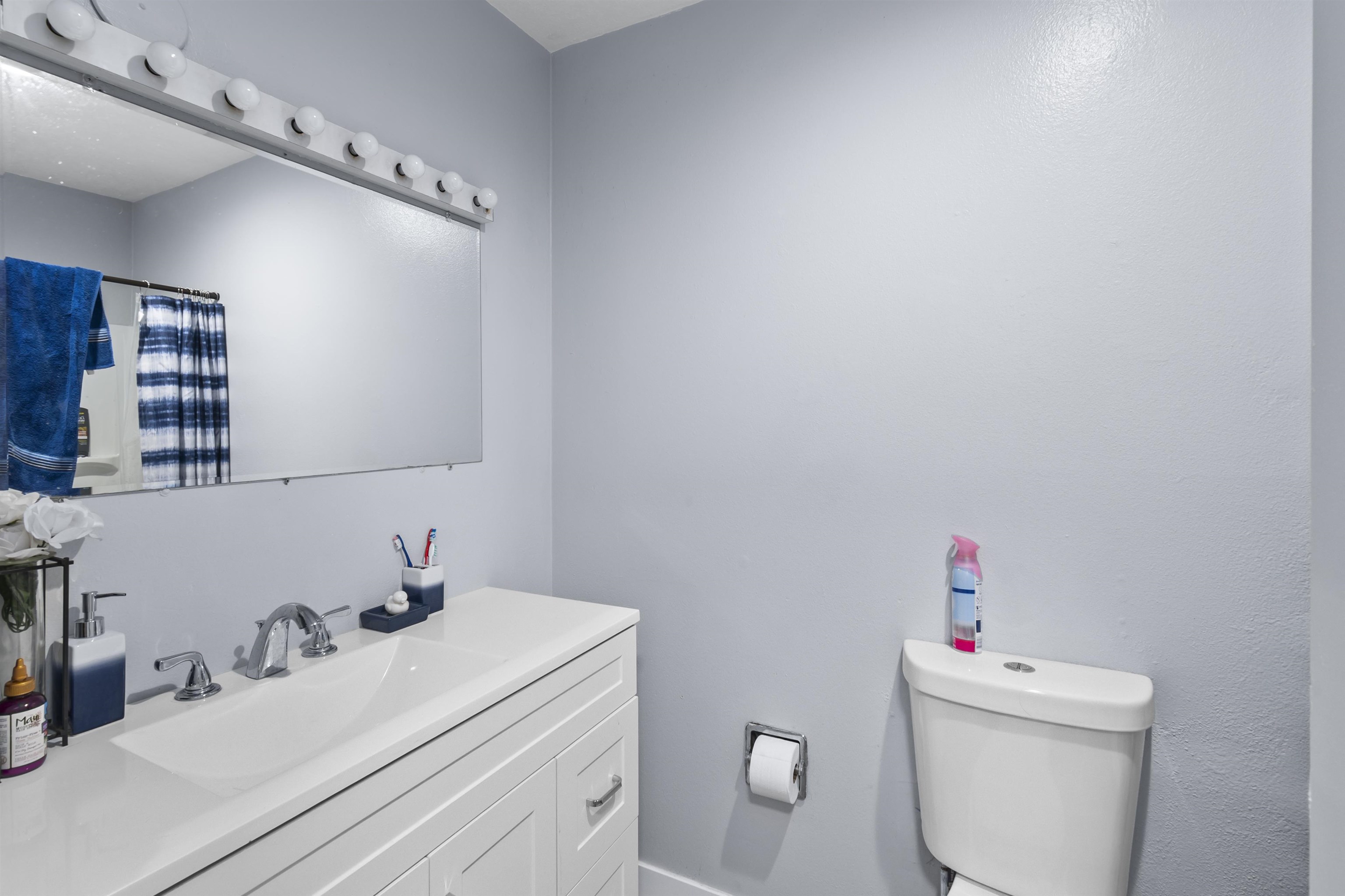 557 North Sparn Street Grand Junction, CO 81501 - Photo 26 of 31 a bathroom with a sink mirror and toilet