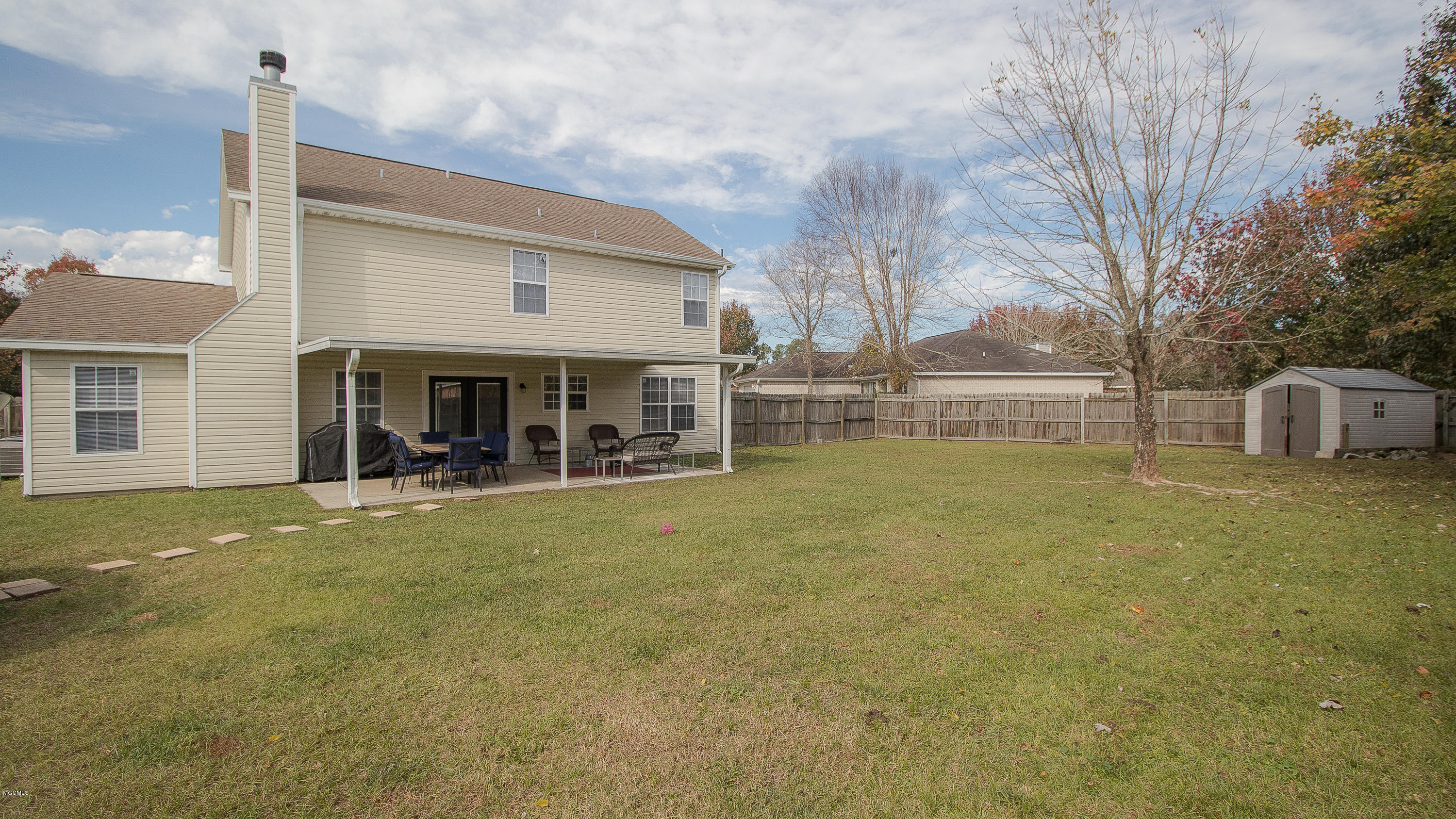 8129 Rue Holifield Central Ocean Springs, MS 39564 - Photo 18 of 18 Backyard and patio