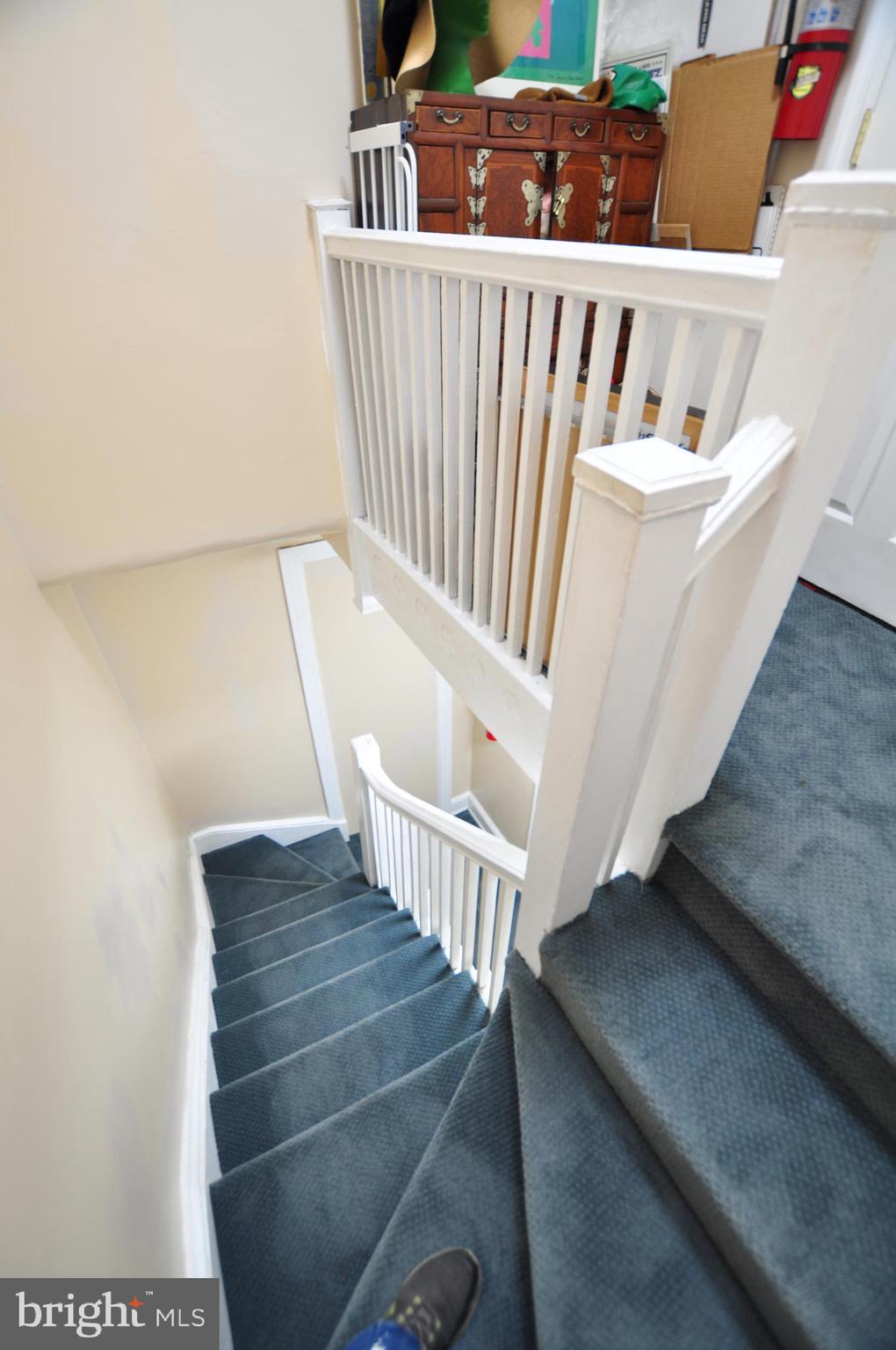 1904 Calvert Street Northwest Washington, DC 20009 - Photo 42 of 66 Heading Back Downstairs...