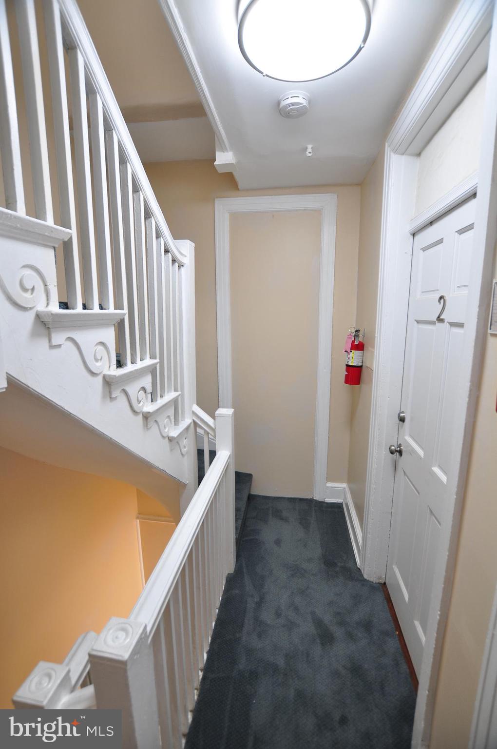 1904 Calvert Street Northwest Washington, DC 20009 - Photo 45 of 66 Looking Back at 2nd Floor Landing...