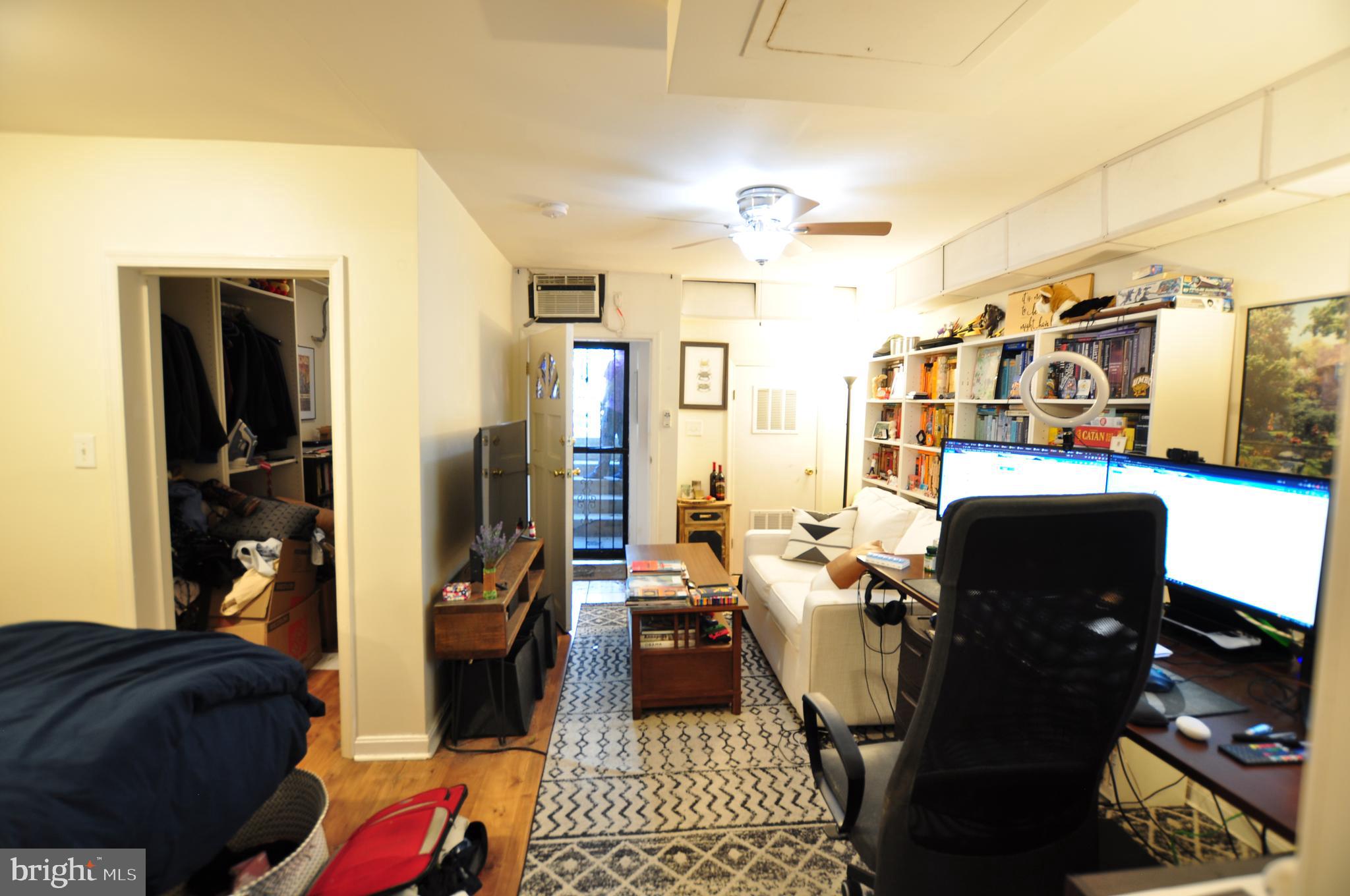 1904 Calvert Street Northwest Washington, DC 20009 - Photo 54 of 66 Basement Unit View Towards Front Entrance...