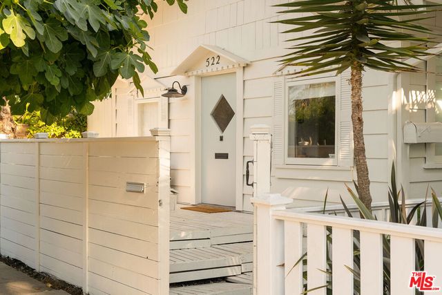 a view of a house with a door
