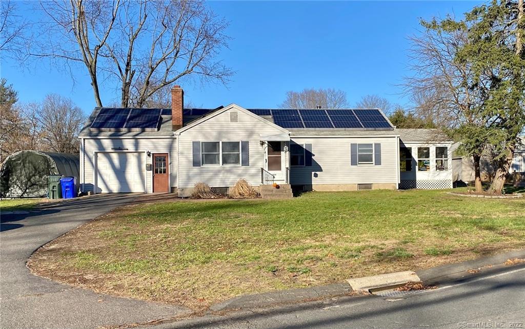 404 Halfway House Road Windsor Locks, CT 06096 - Photo 1 of 1 Welcome to 404 Halfway House Rd a 1000+ SF ranch offering 1 car attached garage, 3 bedrooms, 2 full baths, a 3 season room and a partially finished lower level