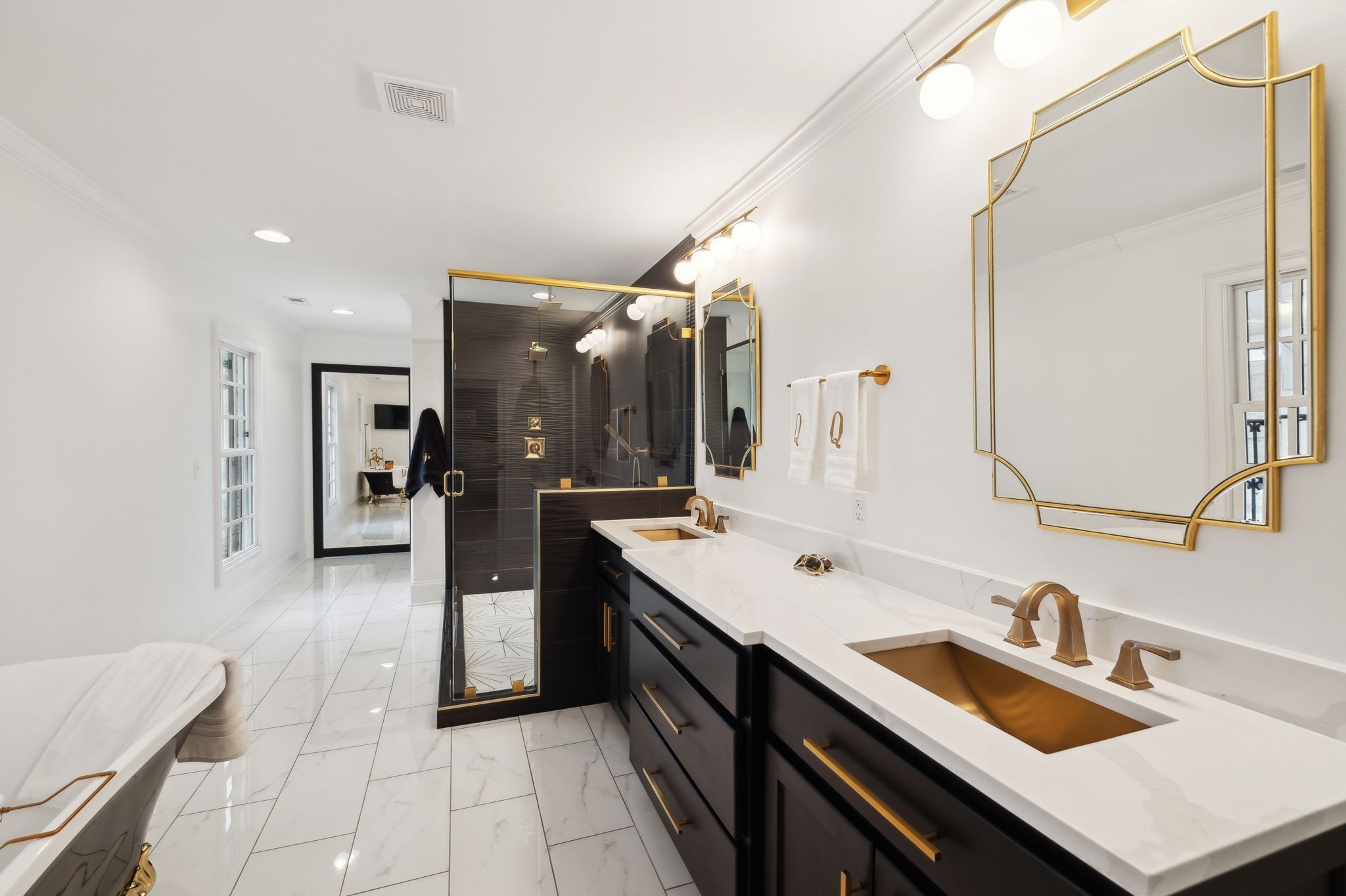750 Walker Road Beechgrove, TN 37018 - Photo 26 of 54 a spacious bathroom with a sink double vanity and a mirror