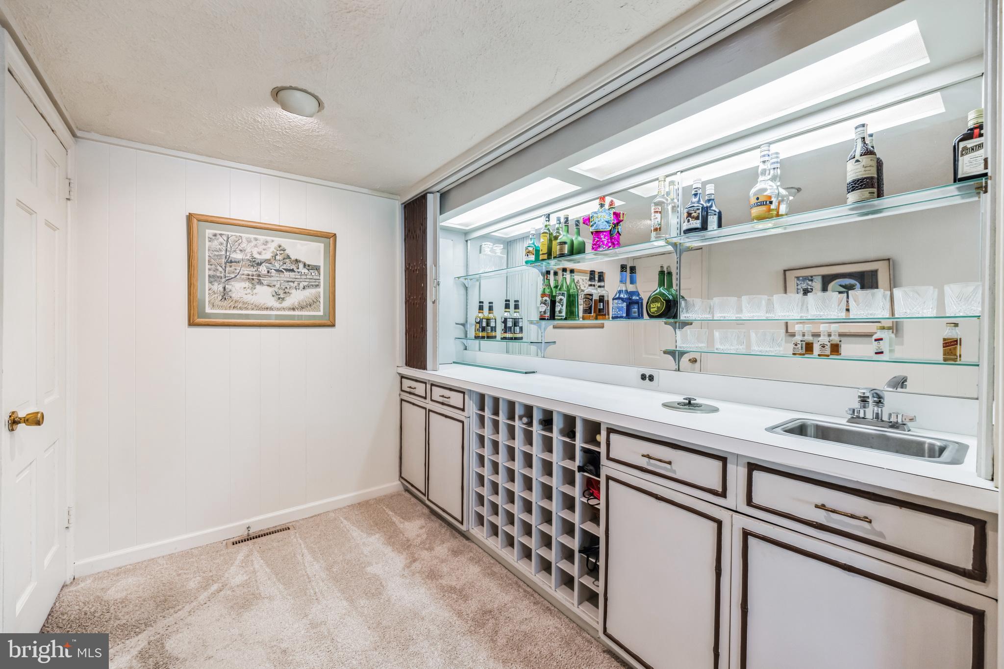 431 Gatewood Road Cherry Hill, NJ 08003 - Photo 13 of 31 Mirrored Wet Bar