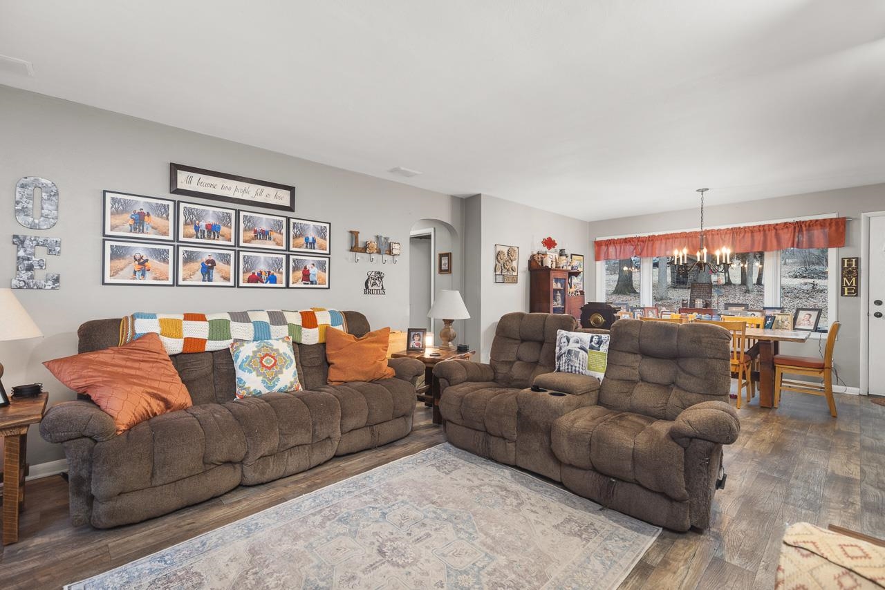 7785 Prairie Hill Road South Beloit, IL 61080 - Photo 13 of 46 a living room with furniture and a large window