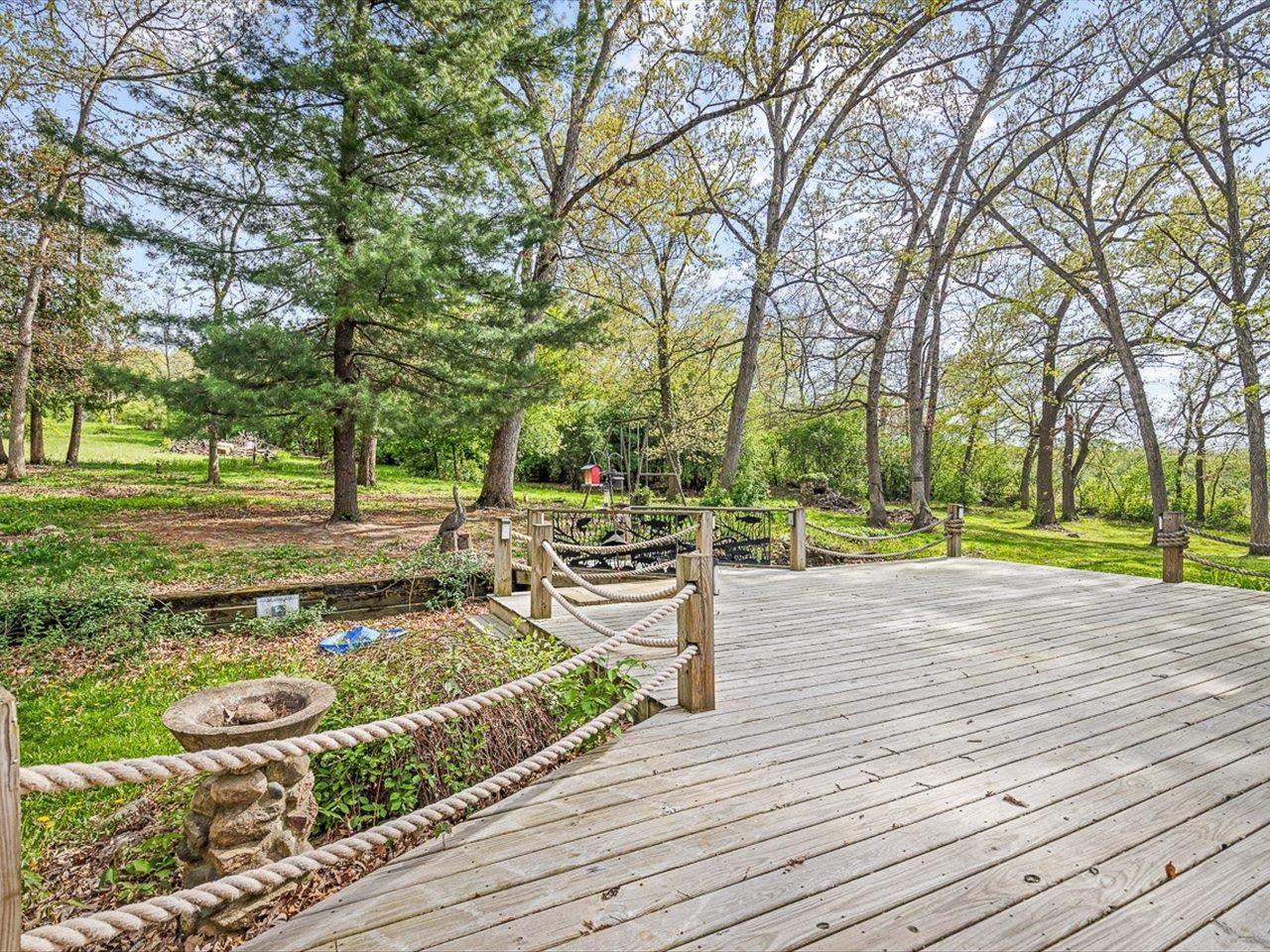 7785 Prairie Hill Road South Beloit, IL 61080 - Photo 8 of 46 a view of a yard with an outdoor space