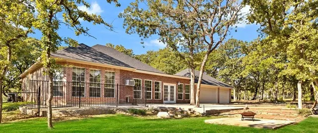 a view of a city with an outdoor space