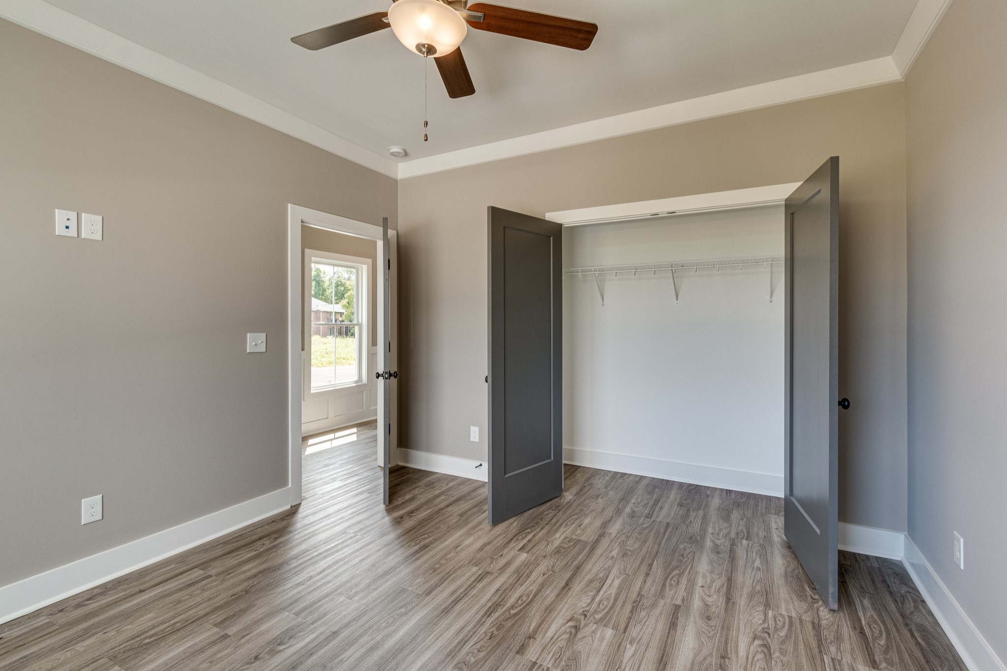 1905 Windhelm Drive Murfreesboro, TN 37129 - Photo 5 of 42 wooden floor in an empty room with a window