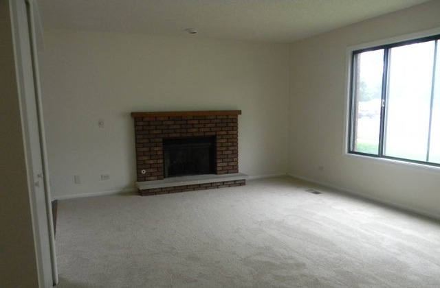 993 Kane Street, Unit 993 South Elgin, IL 60177 - Photo 3 of 15 an empty room with a fireplace