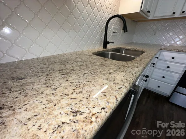 a close view of sink and tap