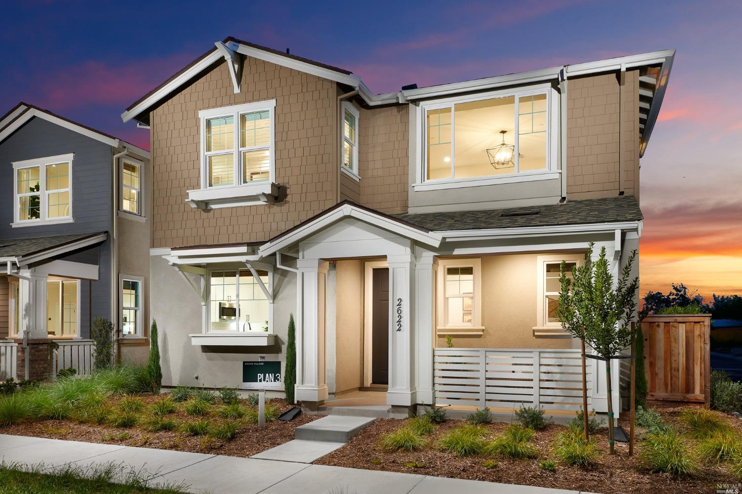 2916 Liscum Street Santa Rosa, CA 95407 - Photo 1 of 1 a front view of a house with a yard