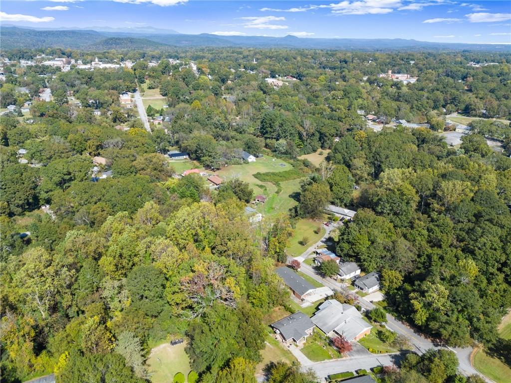 574 South Sage Street Toccoa, GA 30577 - Photo 44 of 44 a view of a city with lush green forest