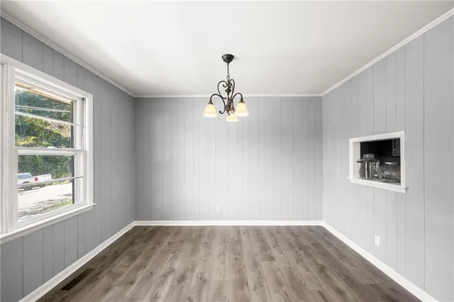 a window in an empty room with a window