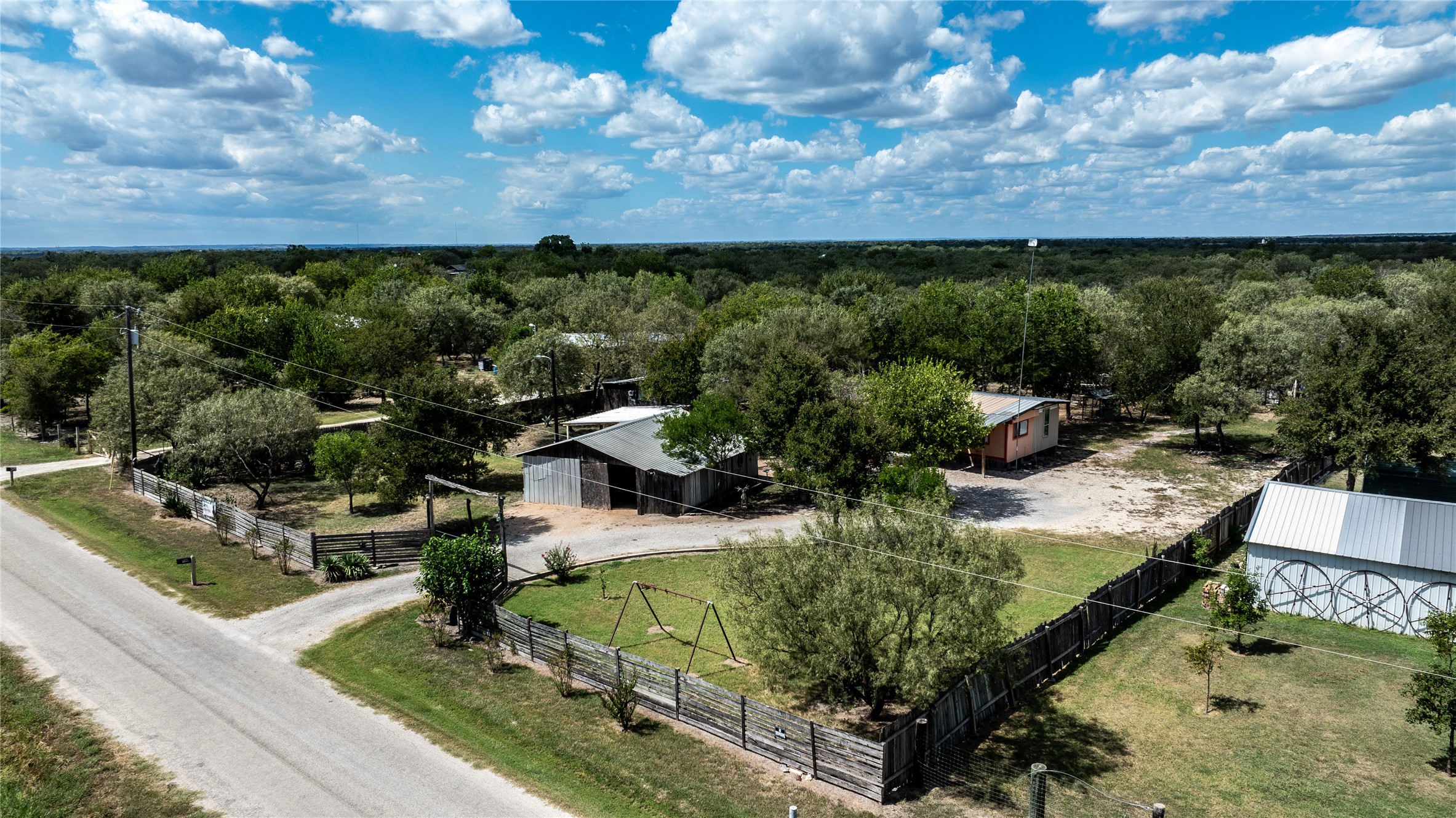 310 Union Hill Road Luling, TX 78648 - Photo 19 of 19 a view of a garden with patio