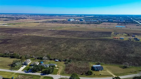 a view of an ocean and city