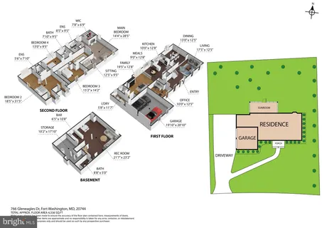 $674,900 | 766 Gleneagles Drive, Fort Washington, MD 20744