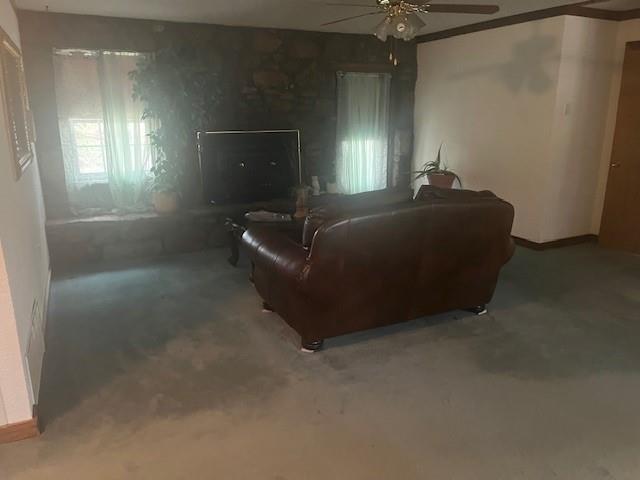 915 Highway 84 Mullin, TX 76864 - Photo 12 of 37 a living room with furniture and a window