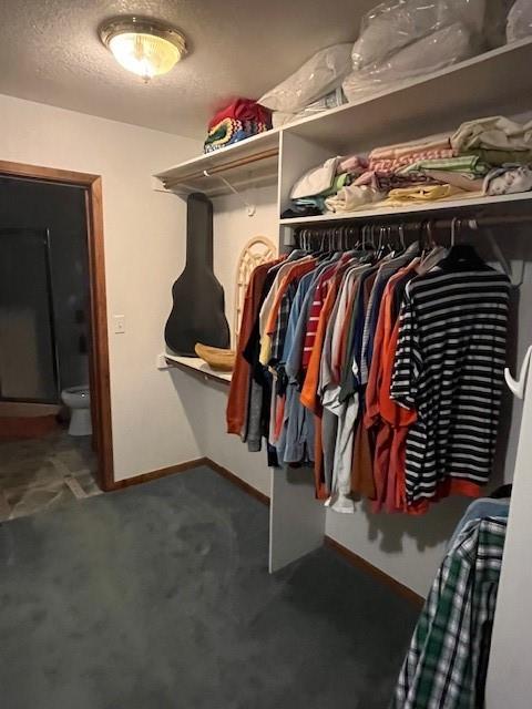 915 Highway 84 Mullin, TX 76864 - Photo 19 of 37 a view of walk in closet with clothes and shoes