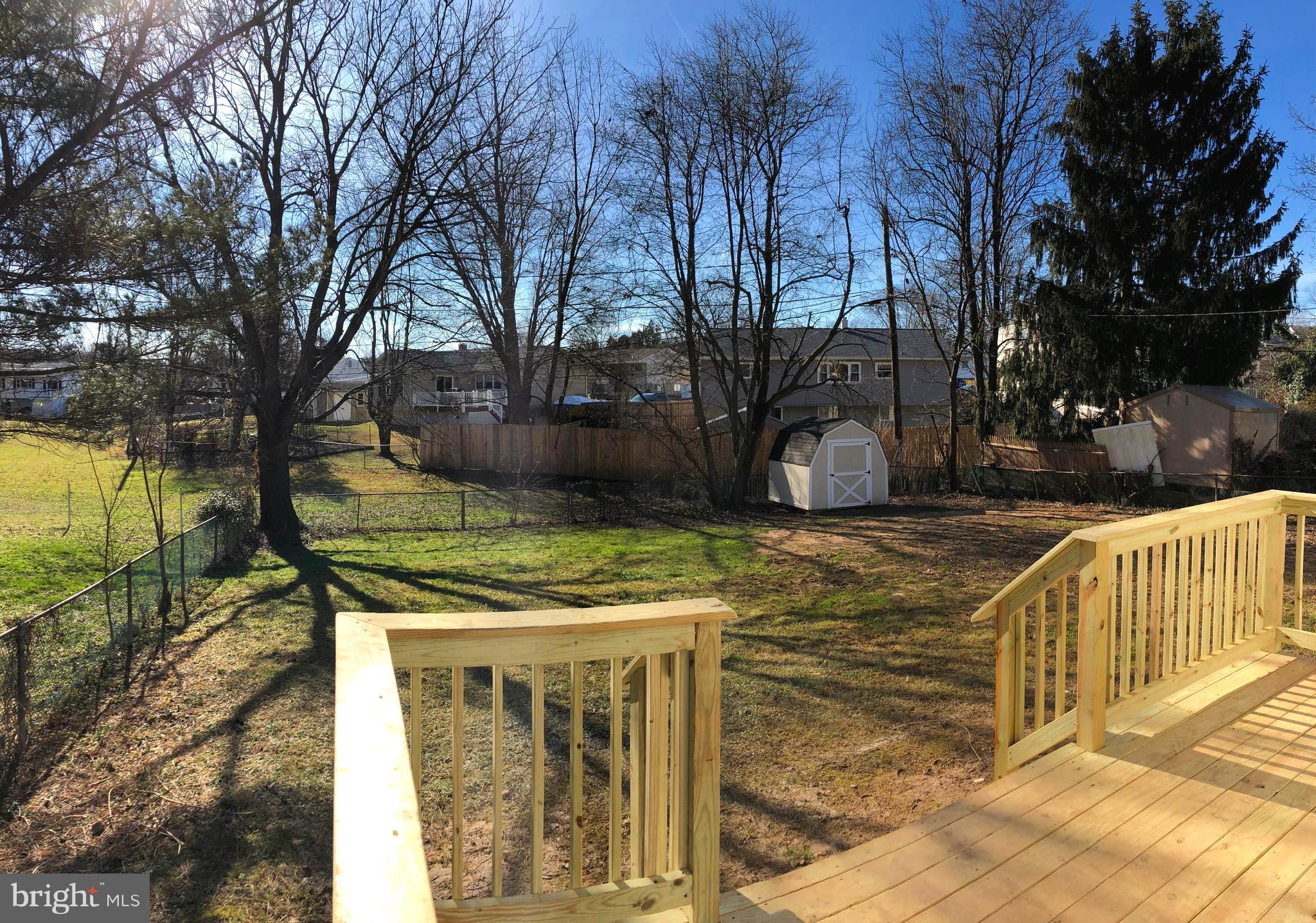 4503 Ebenezer Road Nottingham, MD 21236 - Photo 32 of 34 Rear yard with shed