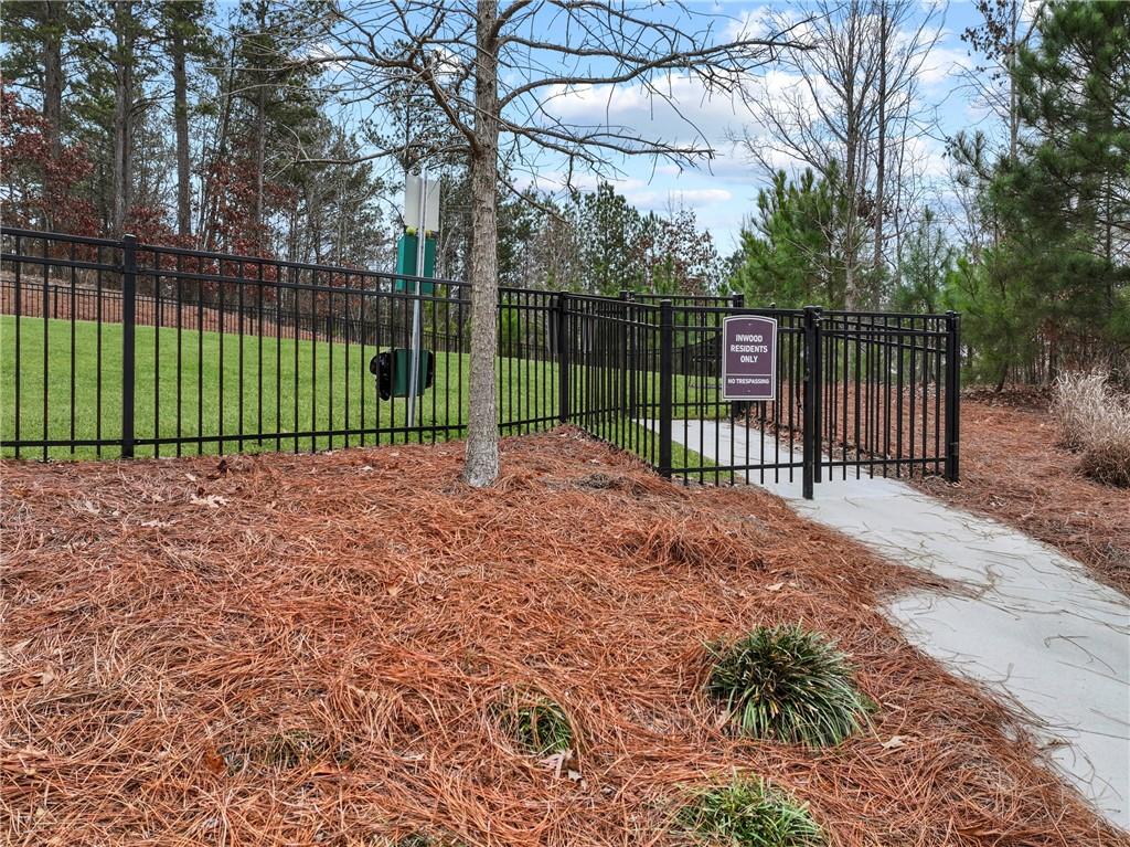 120 Meadow Mill Road Woodstock, GA 30188 - Photo 51 of 56 a view of a backyard