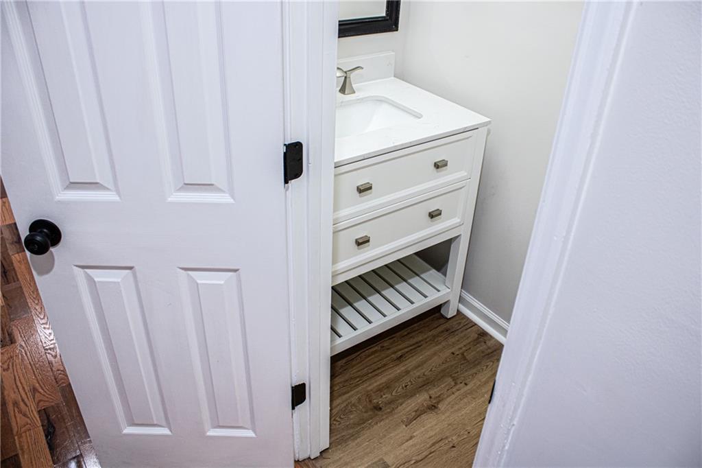 1962 Village Parkway Smyrna, GA 30080 - Photo 22 of 55 a view of a kitchen from the hallway
