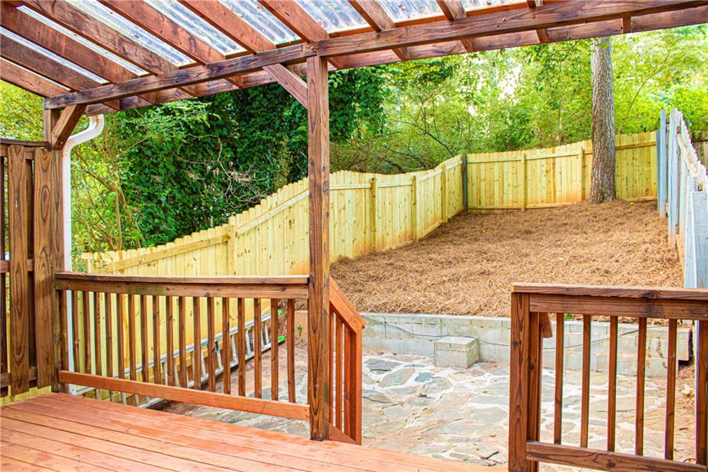 1962 Village Parkway Smyrna, GA 30080 - Photo 49 of 55 a view of a wooden deck