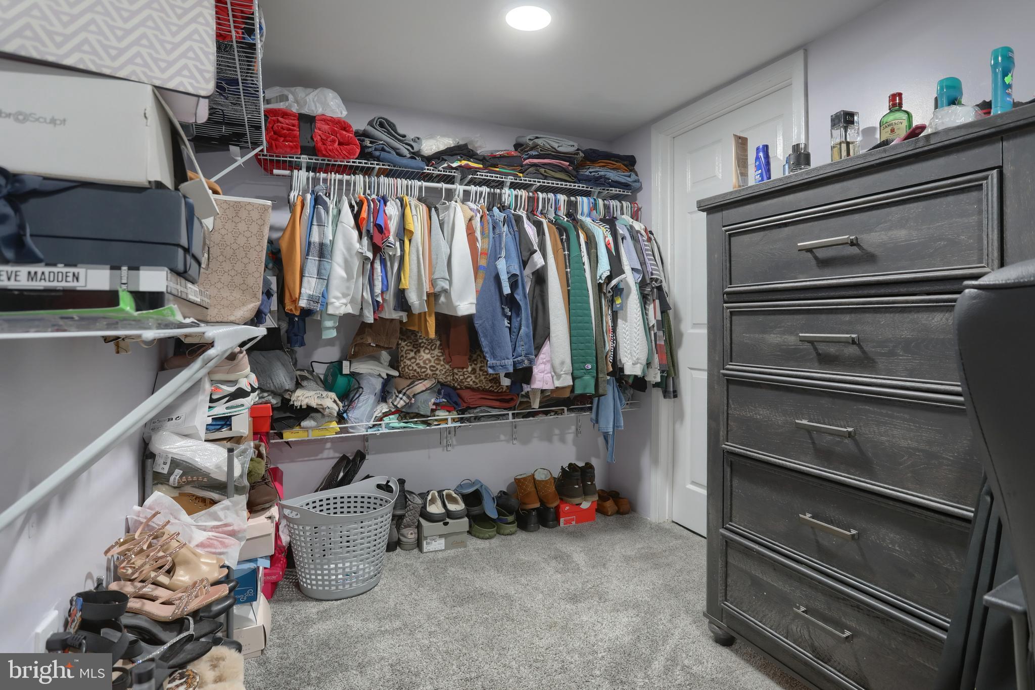 187 South 21st Street Lebanon, PA 17042 - Photo 26 of 31 a view of walk in closet with clothes and shoes