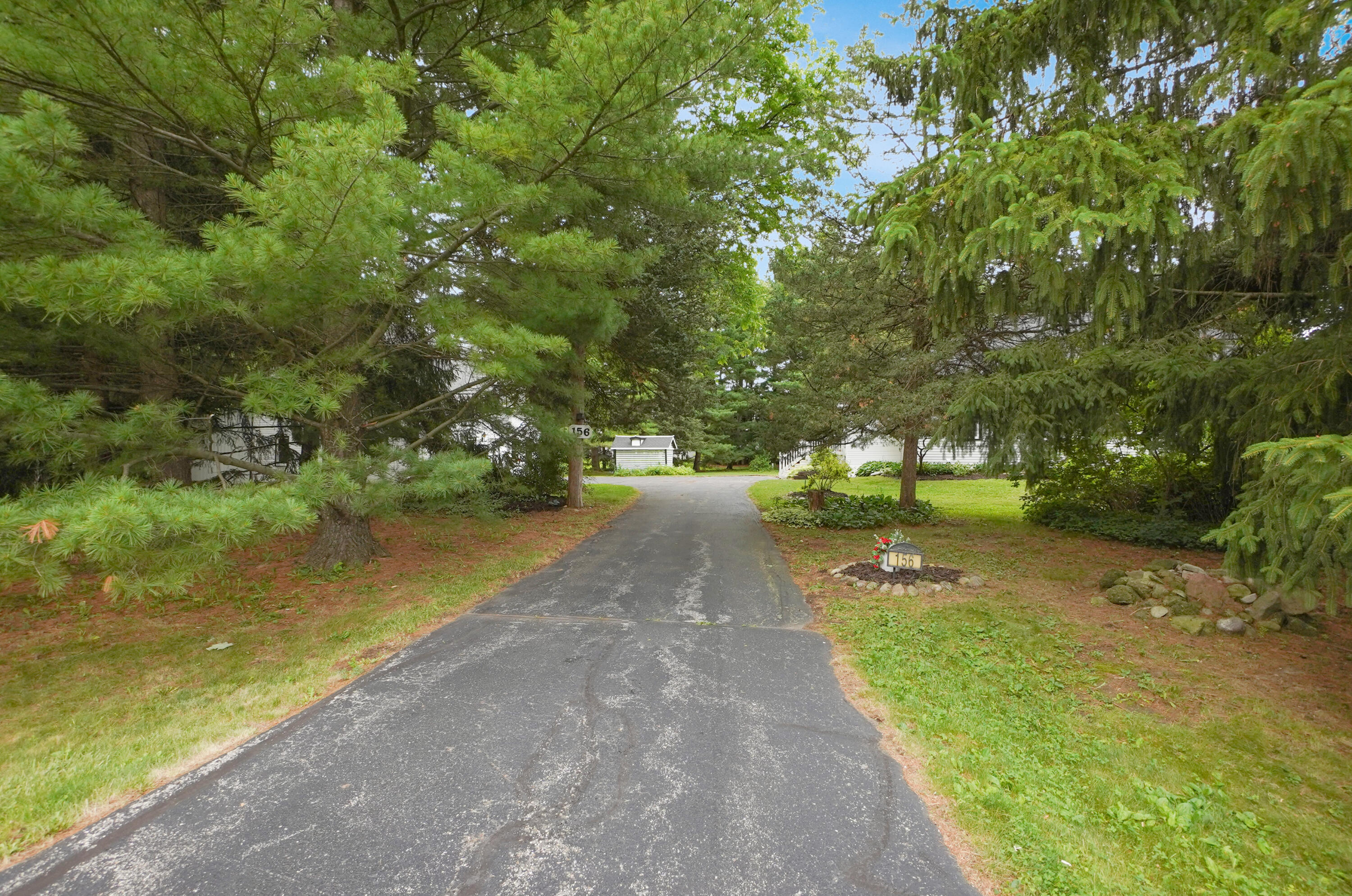 156 Felix Street Wales, WI 53183 - Photo 4 of 39 Driveway Entrance
