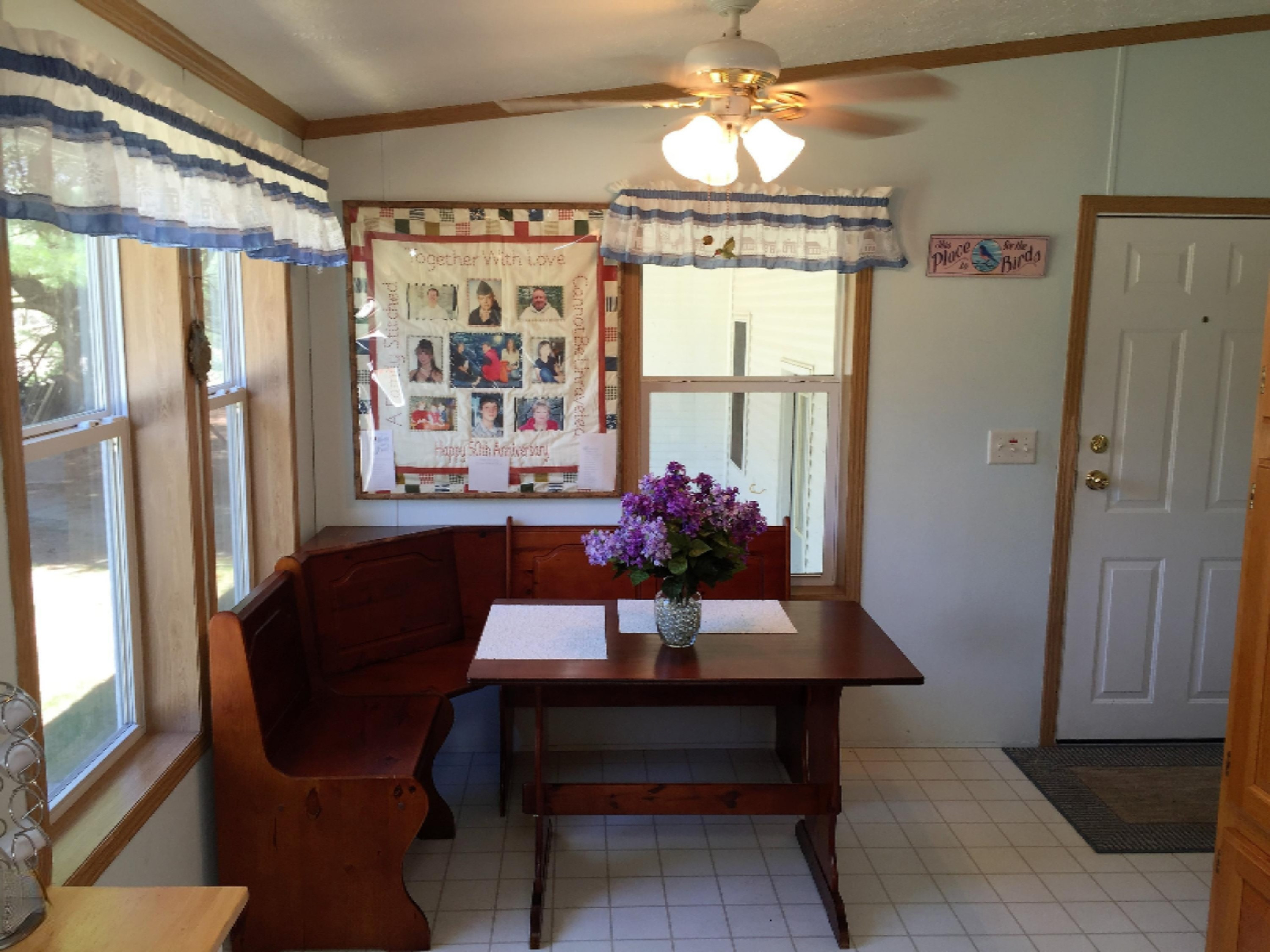 464 West Hoague Road Manistee, MI 49660 - Photo 14 of 27 Breakfast Nook and door to garage