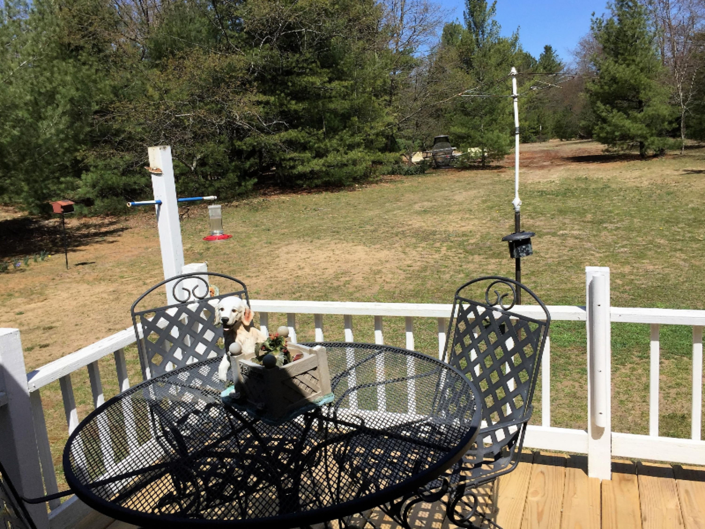 464 West Hoague Road Manistee, MI 49660 - Photo 23 of 27 Back Deck to Yard