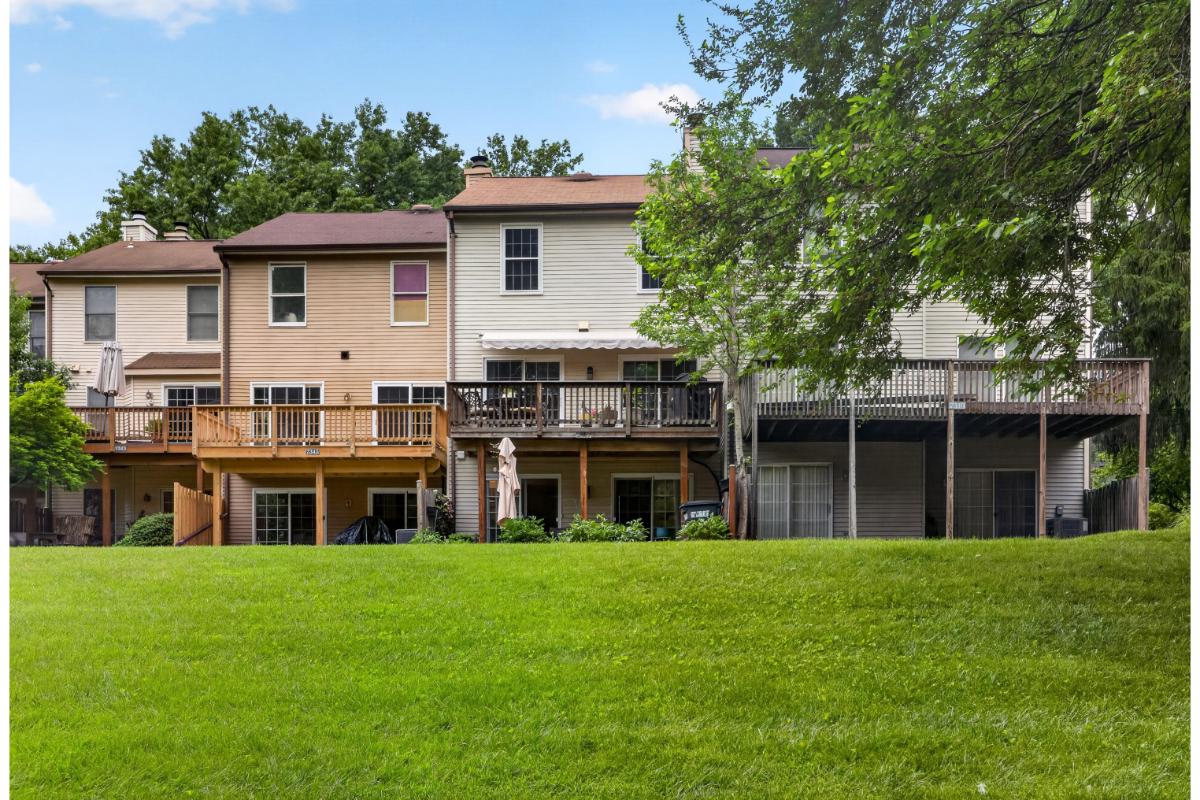 7347 Swan Point Way, Unit 122 Columbia, MD 21045 - Photo 49 of 54 a house view with a garden space