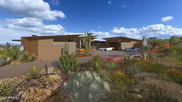 a view of a terrace with seating area