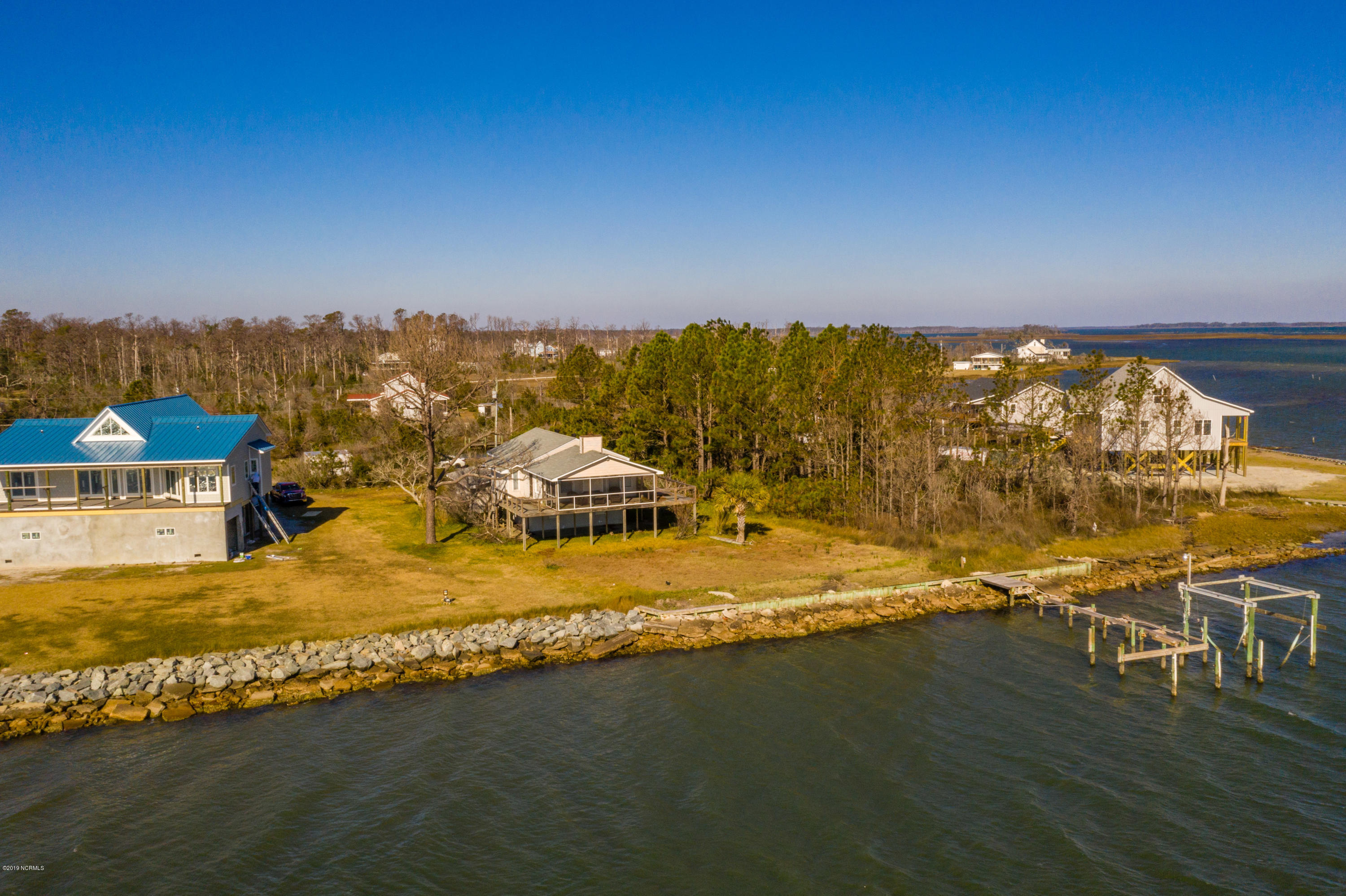 160 Macbry Road Marshallberg, NC 28553 - Photo 33 of 44 Aerial View
