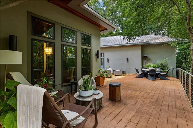 a bathroom with a sink double vanity and a mirror