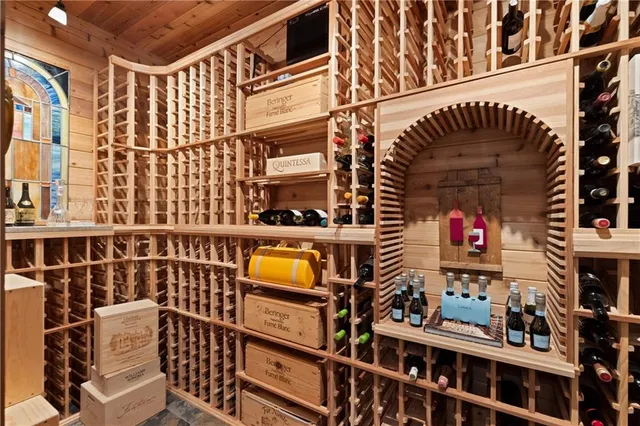 a room with furniture and a flat screen tv