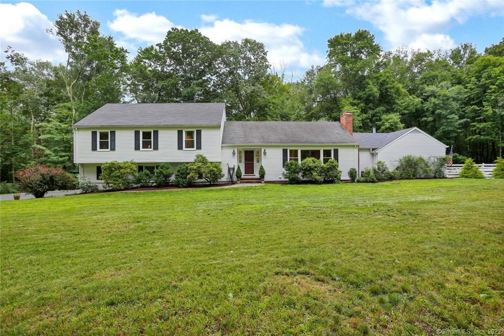 3975 Redding Road Fairfield, CT 06824 - Photo 1 of 1 Spacious Greenfield Hill Colonial/Split abuts cul-de-sac