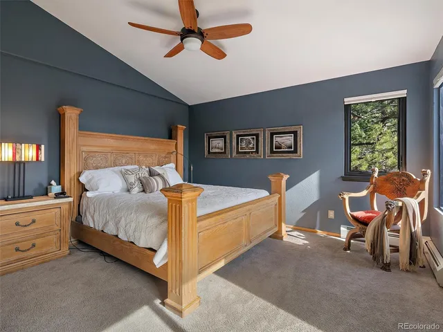 a view of a city with mountains in the background