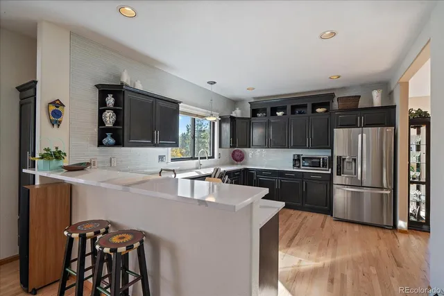 a view of an entryway with a window