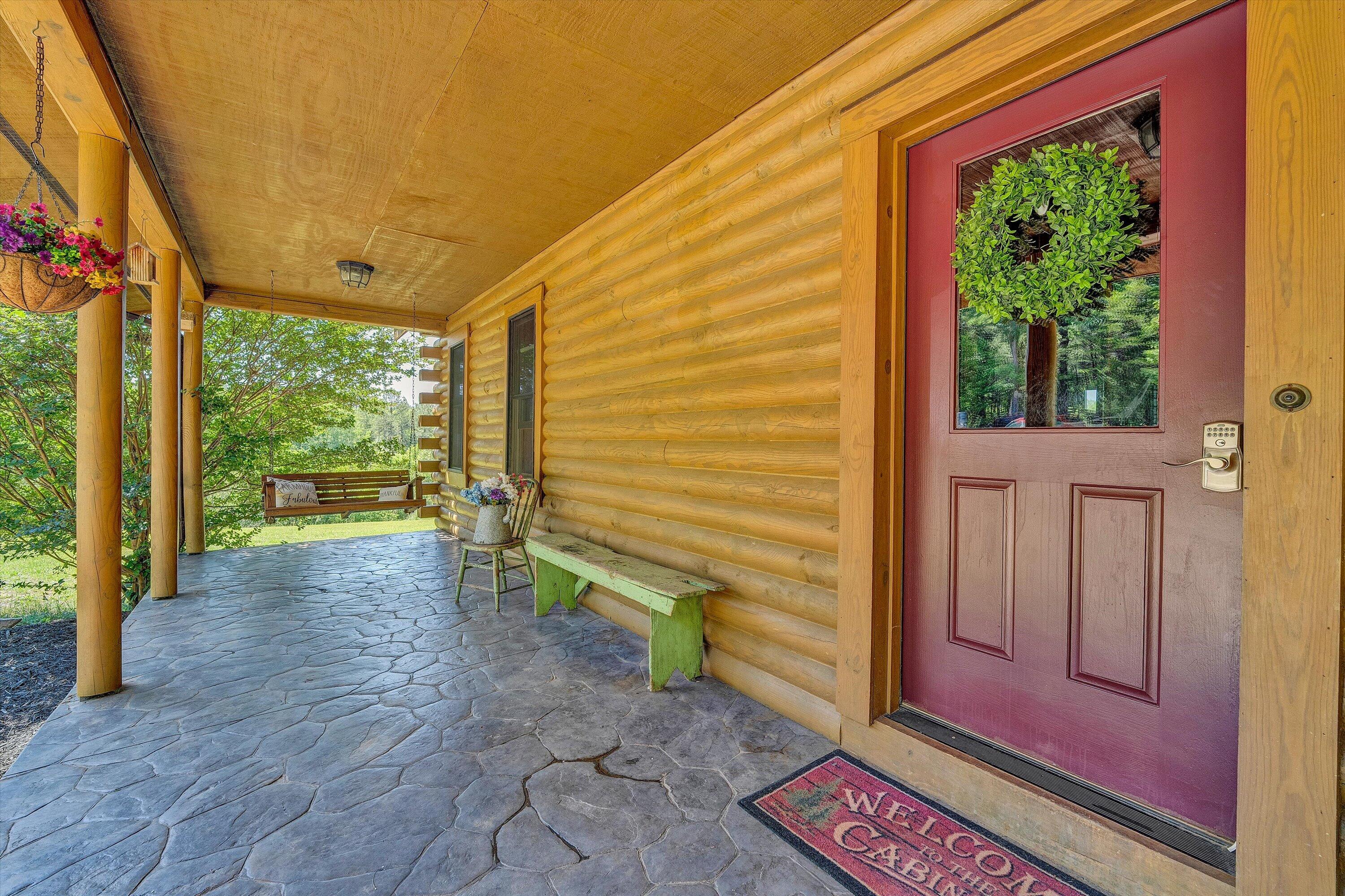 180 Thompson Ridge Circle Ferrum, VA 24088 - Photo 5 of 74 Covered Front Porch