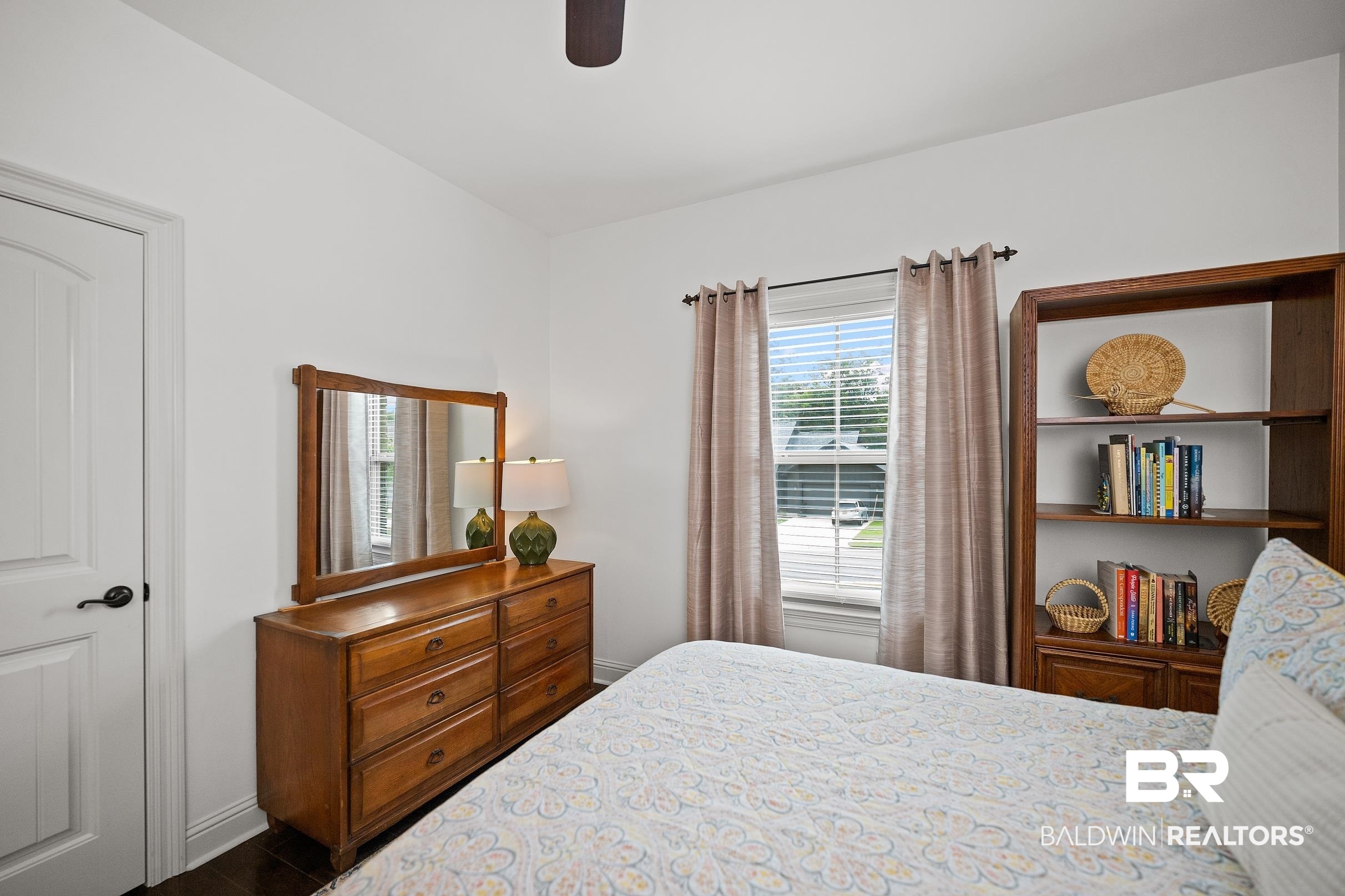 313 Pecan Ridge Boulevard Fairhope, AL 36532 - Photo 42 of 51 Bedroom featuring dark wood-finish flooring and bright white walls
